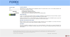 Desktop Screenshot of myforexltd.com